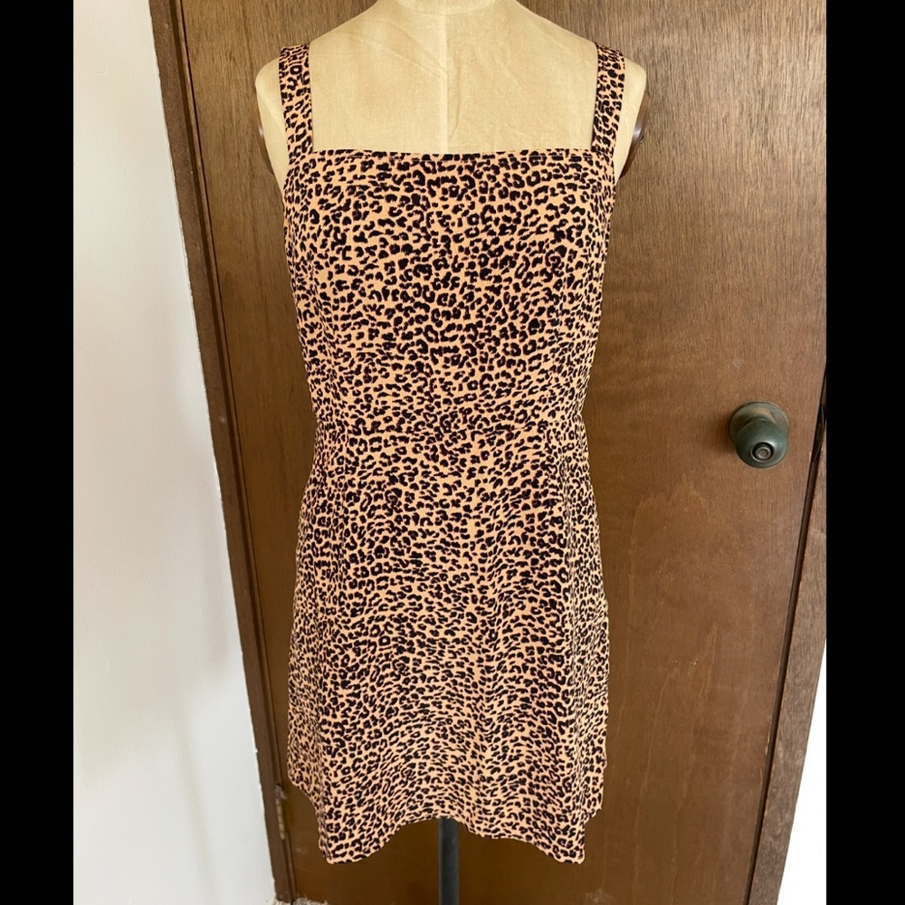 Leopard Skater Dress